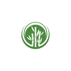 Bamboo Logo Template vector icon