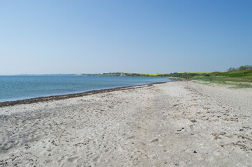 Coastal Landscape Scenery in Denmark