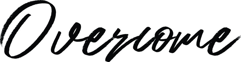 motivational  text. Only one single word. Printable graphic tee. Design doodle for print. Vector illustration. Colorful. Hand drawn calligraphy style. Black and white