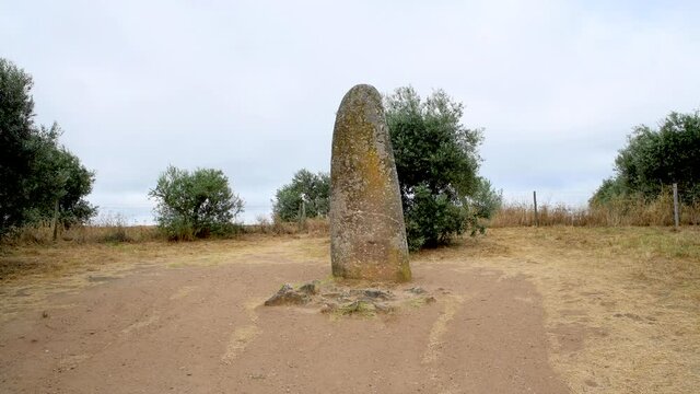 The Menhir of Almendres, Dating Early/Middle Neolithic period.
Almendres, Alentejo, Portugal