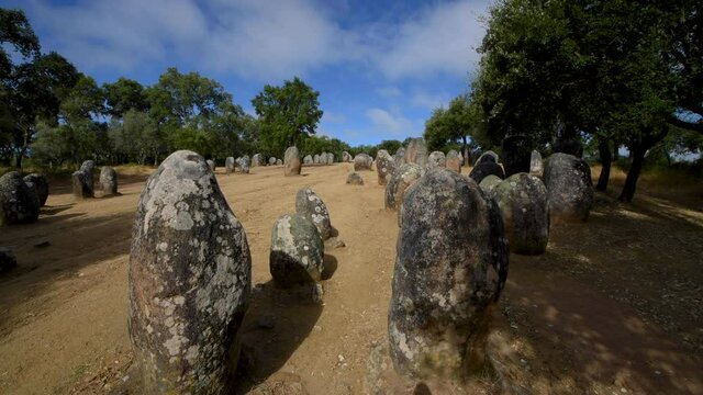 The Cromelech of Almendres, Dating Early/Middle Neolithic period.
Almendres, Alentejo, Portugal 003