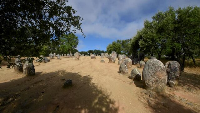 The Cromelech of Almendres, Dating Early/Middle Neolithic period.
Almendres, Alentejo, Portugal 001