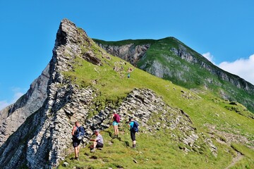 Aufstieg zum Alvier, Ostschweiz