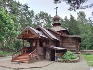 wooden orthodox church