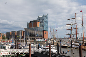  The Elbphilharmonie at the Hamburg Harbor, Germany