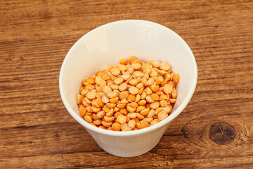 Dry peas for cooking