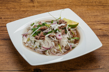 Vietnamese cuisine - Pho Bo soup