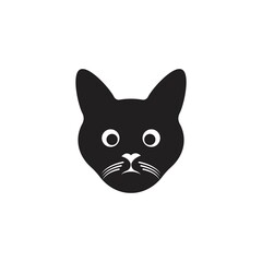 Cat logo illustration icon
