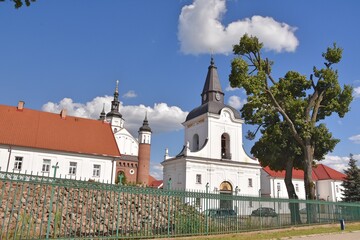 Obraz premium Cerkiew Zwiastowania NMP, Prawosławny Monaster Zwiastowania Przenajświętszej Bogarodzicy w Supraślu