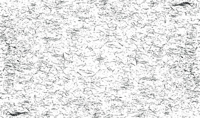 Rough black and white texture vector. Distressed overlay texture. Grunge background. Abstract textured effect. Vector Illustration. Black isolated on white background. EPS10