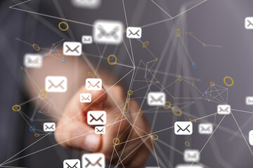 support communication contact concept service