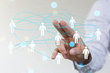 Business and communications group digital.