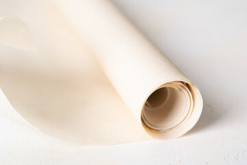 cream-colored paper on a light background