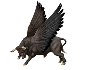 taureaux, volant, ailes, science-fiction ,   corrida, arènes isolé, ferme, bétail, gestuelle, menaçant, noir, mammifère, blanc, brun, boeuf, nature, bison, prairie, gazon, grand, lait, sauvage, champ,