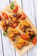 Grilled chicken qings