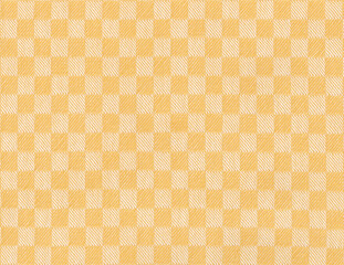 chequered red and white fabric texture background