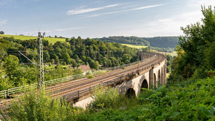 The Altenbeken railway viaduct in Germany