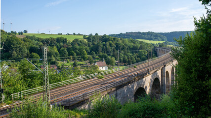 The Altenbeken railway viaduct in Germany