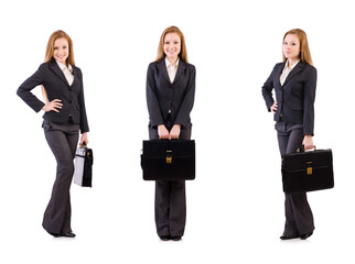 Woman businesswoman in business concept