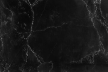 Black marble natural pattern for background, abstract natural marble black and white