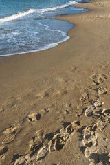 Blackmans Bay beach on a sunny winter day in South Hobart in Tasmania