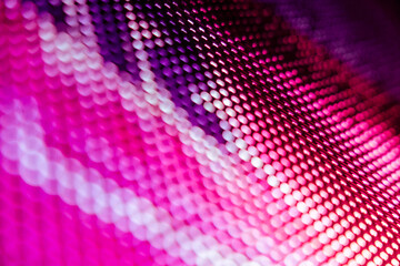 CloseUp LED blurred screen. LED soft focus background. abstract background ideal for design.