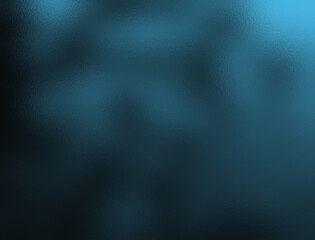 Abstract blue background with light and shadow as seen through frosted glass, space for text, copy