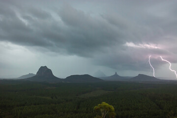 Glasshouse Mountains, Sunshine Coast Hinterland, Queensland, Australia