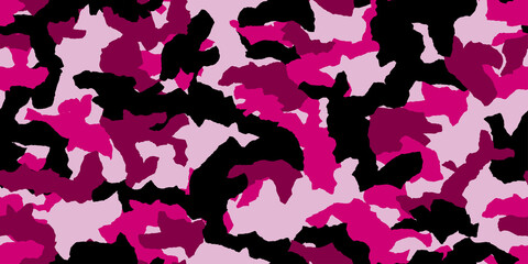 Camouflage background. Seamless pattern.Vector. 迷彩パターン