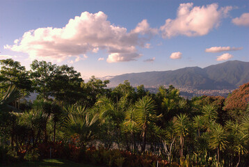 Fototapeta na wymiar Paisaje montañoso de Caracas, Venezuela