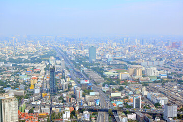 Overview of Bangkok City in Bangkok, Thailand