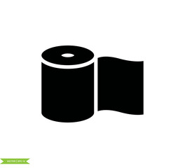 Tissue icon vector logo design template