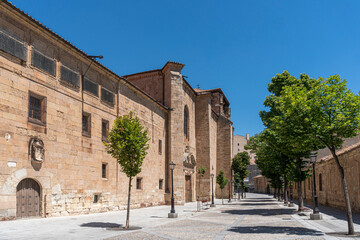 Fototapeta na wymiar Convent Building in Salamanca, Spain