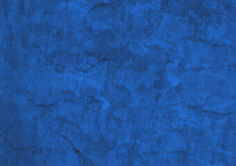 blue background texture with abstract scratched pattern in old vintage textured wall grunge design