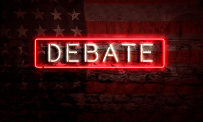 Debate Election USA Political Artwork