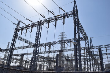 屋外変電設備