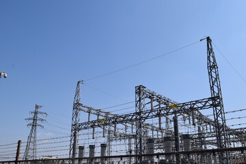 屋外変電設備
