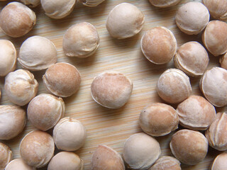 Beige color raw whole dried Cherry seed