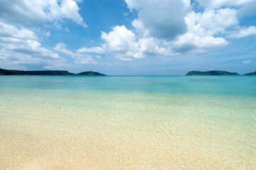 沖縄県　西表島の船浮のイダの浜