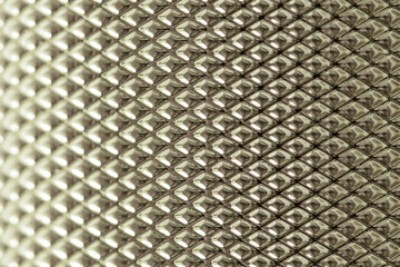 Aluminium background or texture and gradients shadow.