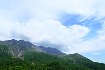 大自然の息吹を感じることができる湯之平展望所