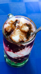 A street drink called ice doger