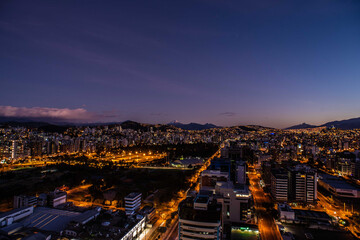 Fototapeta premium Quito Lights