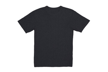 シンプルな無地のTシャツと白い背景