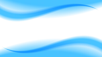 blue soft wave shape graphic on white background, abstract blue graphic smooth shape for banner copy space, blurred gradient blue wavy swirl soft effect, beautiful blue white wave curve for backdrop