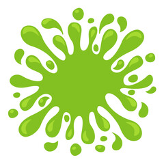 water drop lemon green juice splash shape, water blob green apple flat icon isolated on white, green tea water splash expose, aloe juice drop for banner, lime juice splatter flow for graphic symbol