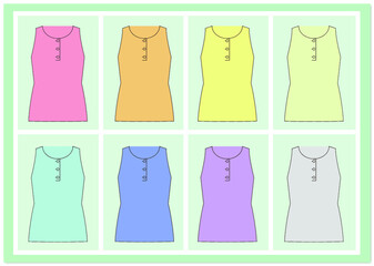 アパレル　アイテム　タンクトップ