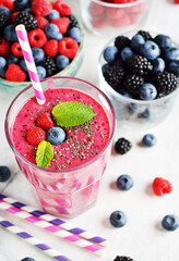 Berries smoothie