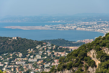 Fototapeta na wymiar Panorama de Nice