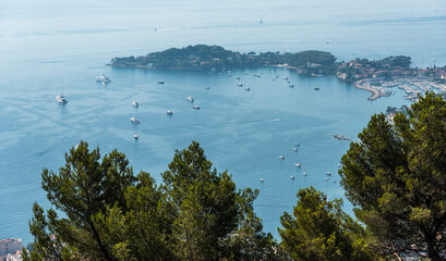 Saint jean cap ferrat depuis saint michel